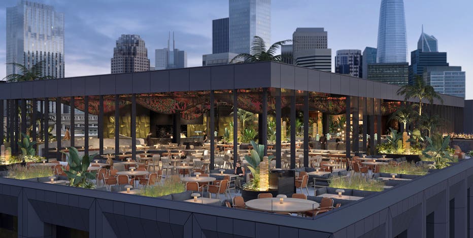 New San Francisco restaurant will have one of the biggest rooftop bars in the city
