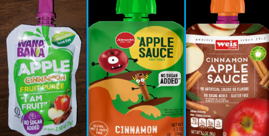 Applesauce pouch lead contamination may have been intentional, FDA says