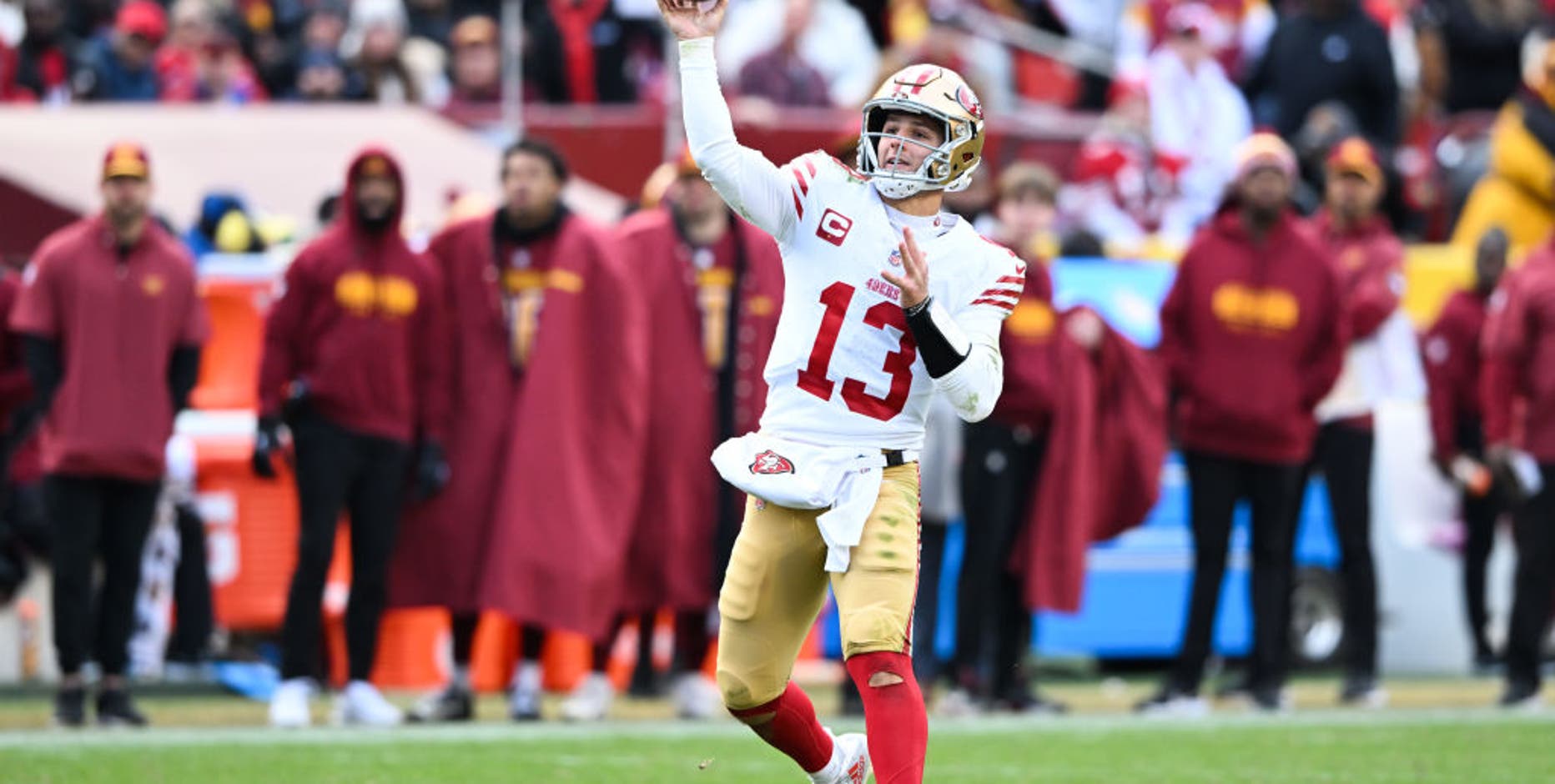 Brock Purdy bounces back, 49ers clinch the NFC’s top seed by beating the Commanders 27-10