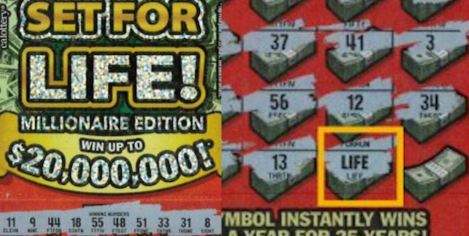 California airport worker 'set for life' after hitting jackpot with $20M lottery win