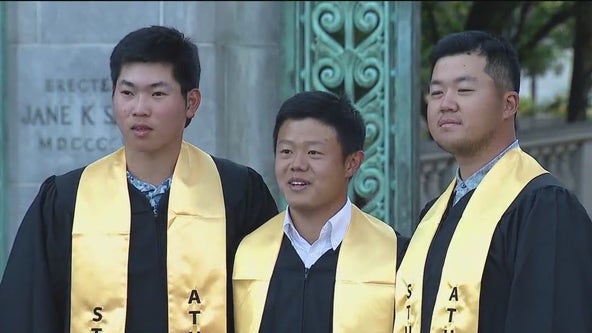 UC Berkeley undergrads celebrate commencement amid campus protest