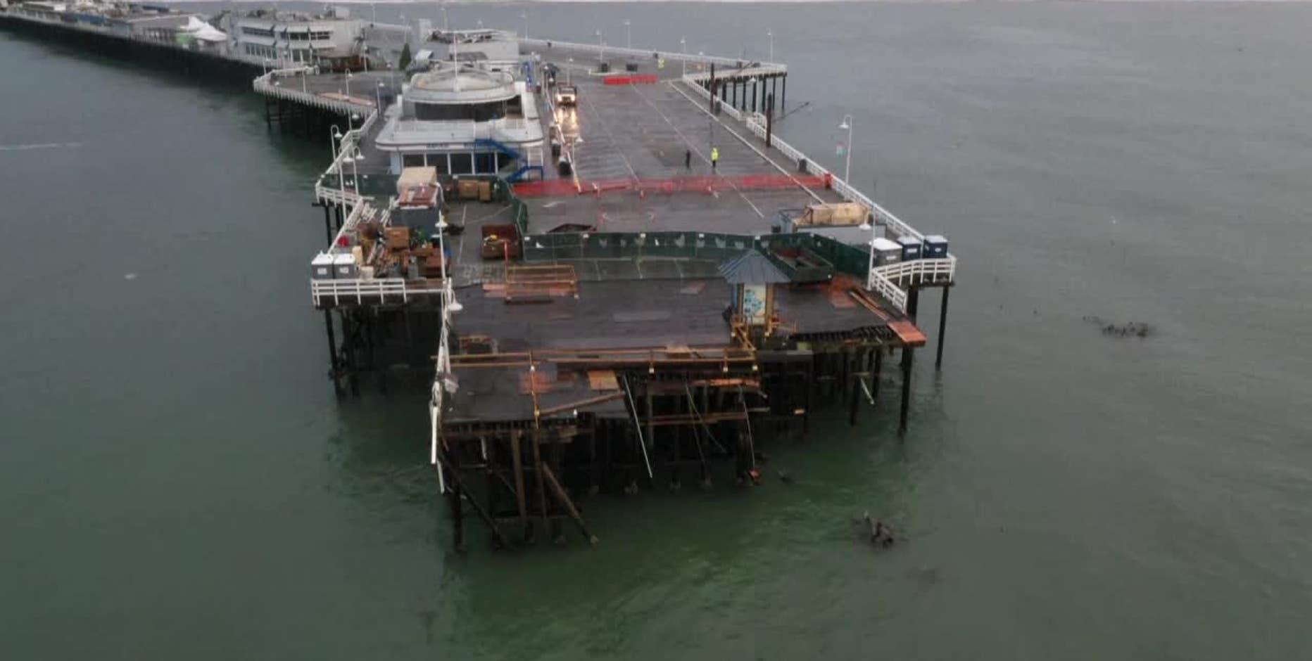 Santa Cruz won't say for sure whether the collapsed wharf will be rebuilt