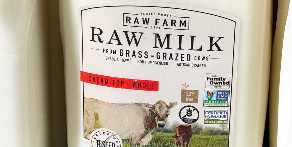 California: Raw milk to be tested for bird flu in six states, USDA says