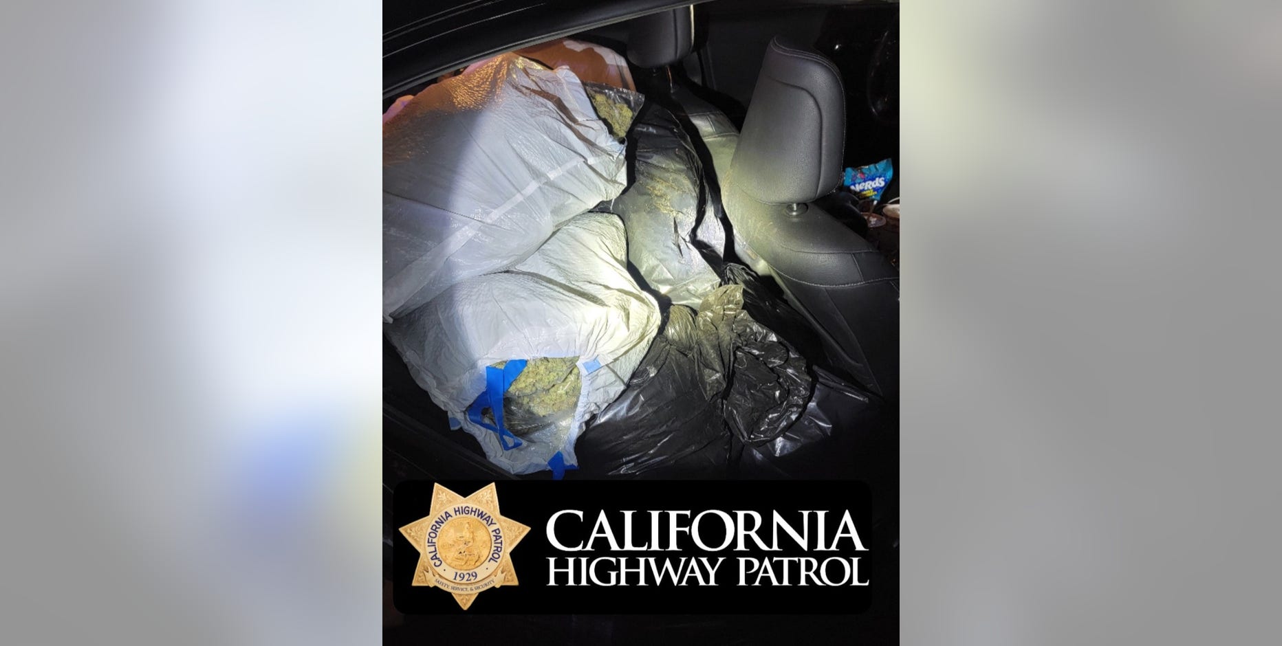 125 pounds of marijuana seized during traffic stop in East Bay