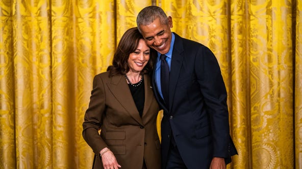 Barack and Michelle Obama endorse Kamala Harris for president