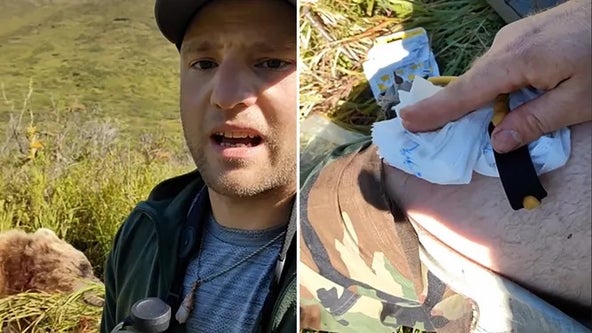 Alaska hunter mauled by bear calmly takes to camera after shooting himself while stopping attack