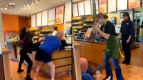 Panera Bread employee repeatedly hits violent customer with pan: 'My personal hero'