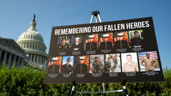 13 US troops killed during Afghanistan withdrawal to receive Congressional Gold Medals