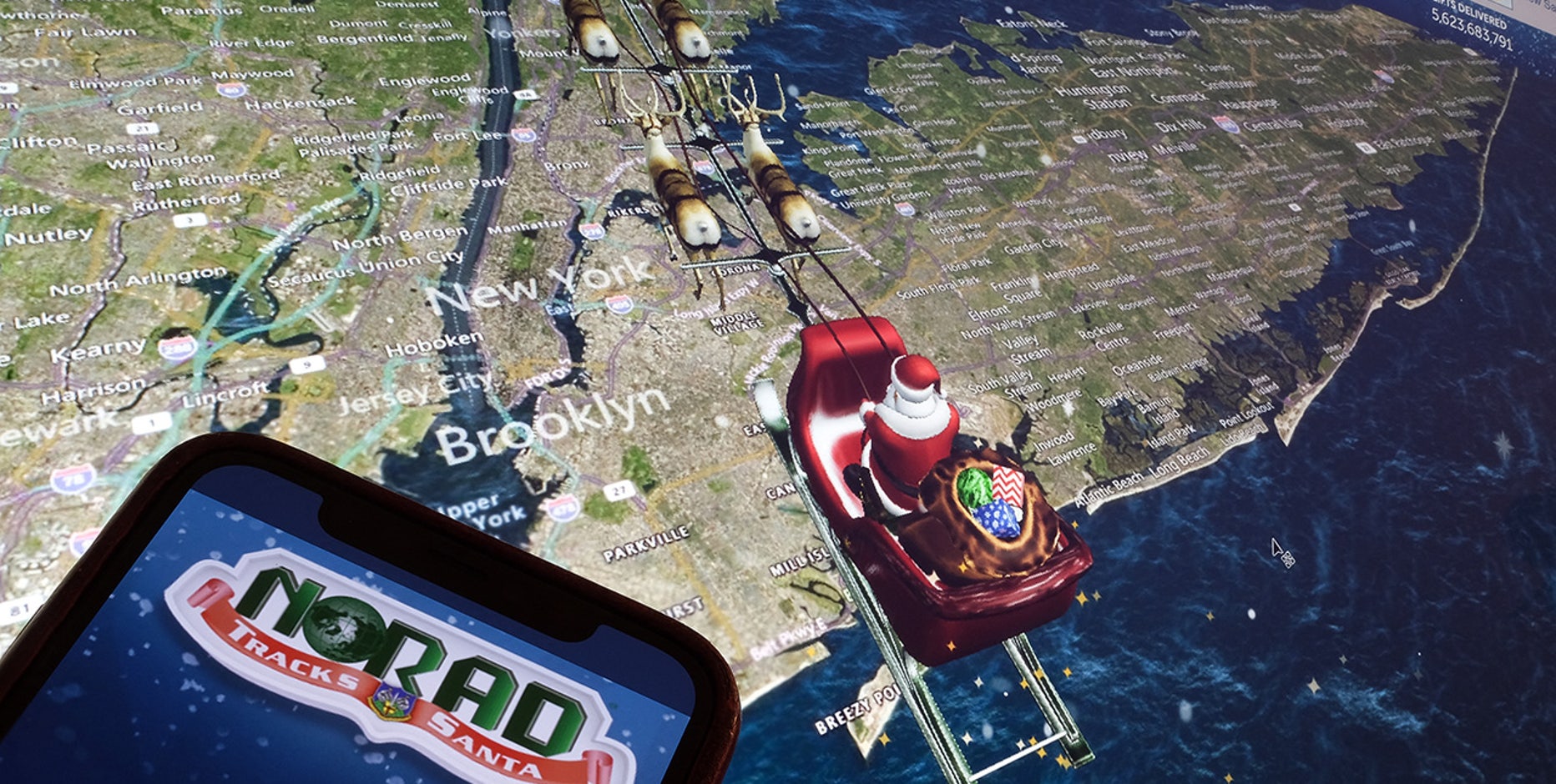 Track Santa Now: Live NORAD Santa Tracker 2024 coverage
