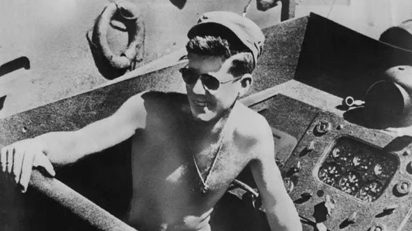 On this day in history, August 2, 1943, JFK saves PT-109 crew after collision with Japanese destroyer