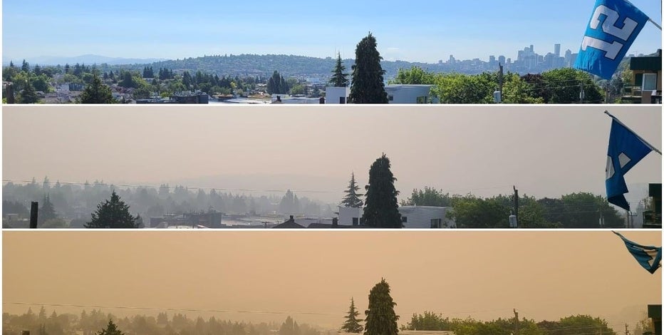 Wildfire smoke brings worst air quality in the world to Seattle, Portland