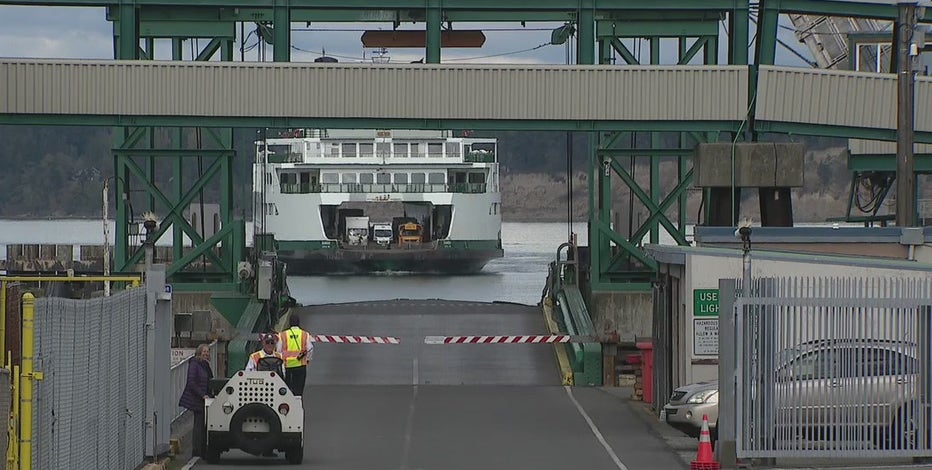 Washington State Ferries forced to cancel several sailings due to staff shortage