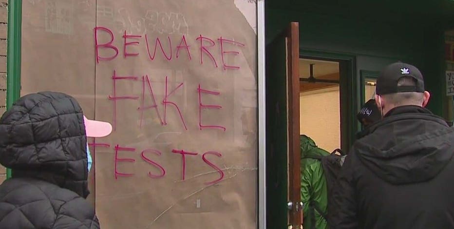 Washington state sues Center for COVID Control over 'fake test' allegations
