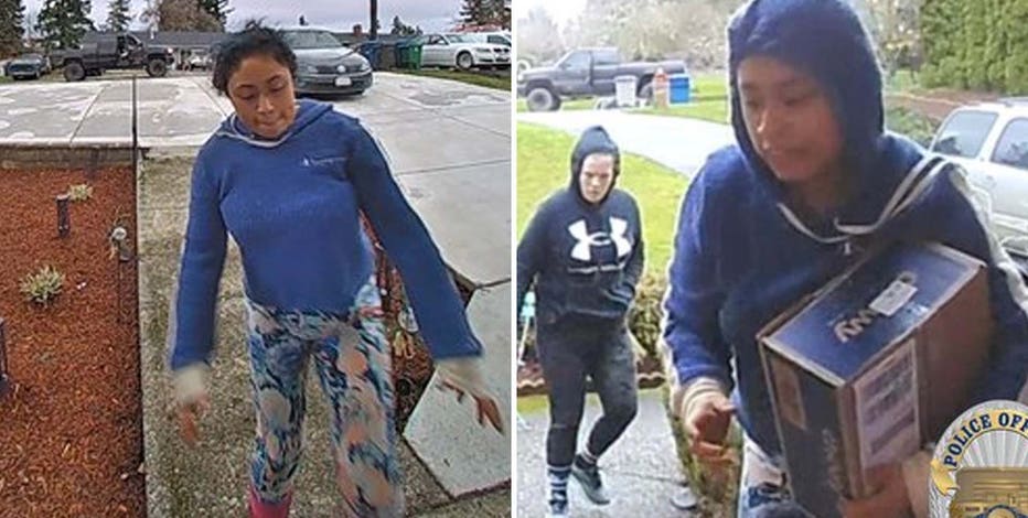 Renton Police need help identifying suspected package thieves