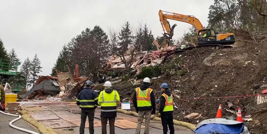 'It was unimaginably upsetting'; Bellevue home damaged in slide is demolished