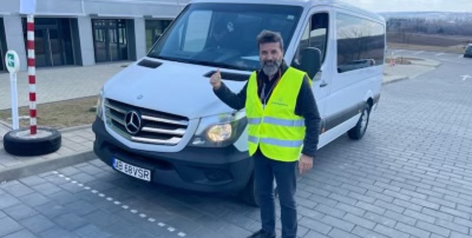 Nurse, aid organization founder returns home from helping Ukrainian refugees