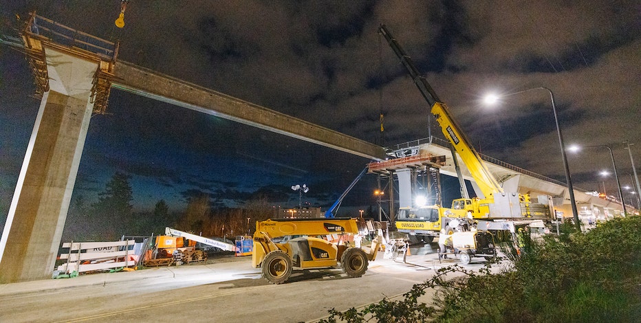 Link Light Rail hits milestone as crews work to connect 1 Line to Federal Way