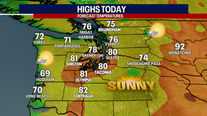 Seattle weather: Warmer Sunday with more sunshine, heating up next week