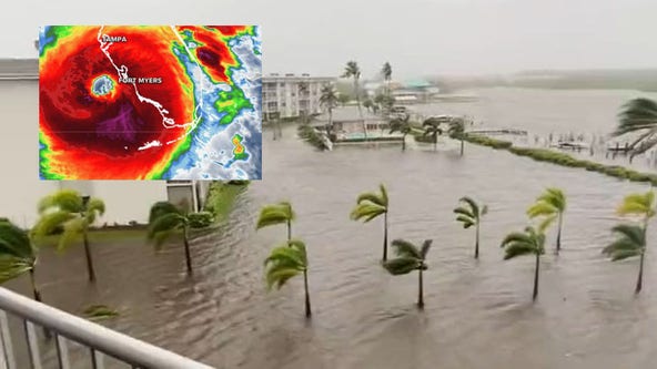 Hurricane Ian makes Florida landfall as 'extremely dangerous' Category 4 storm