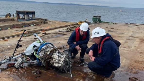 NTSB: 80% of floatplane wreckage recovered near Whidbey Island after crash killed 10