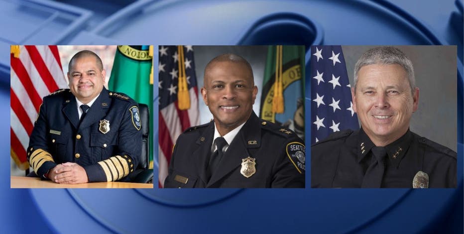 Mayor Bruce Harrell unveils 3 finalists for Seattle Police Chief