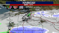 Seattle weather: Rain and snow mix on the way