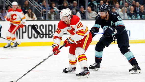 Kraken thumped in 5-2 loss to Flames