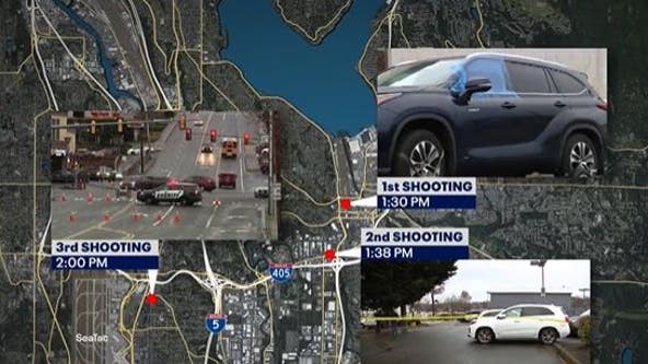 1 of 3 victims hit in random Renton shooting spree dies from injuries