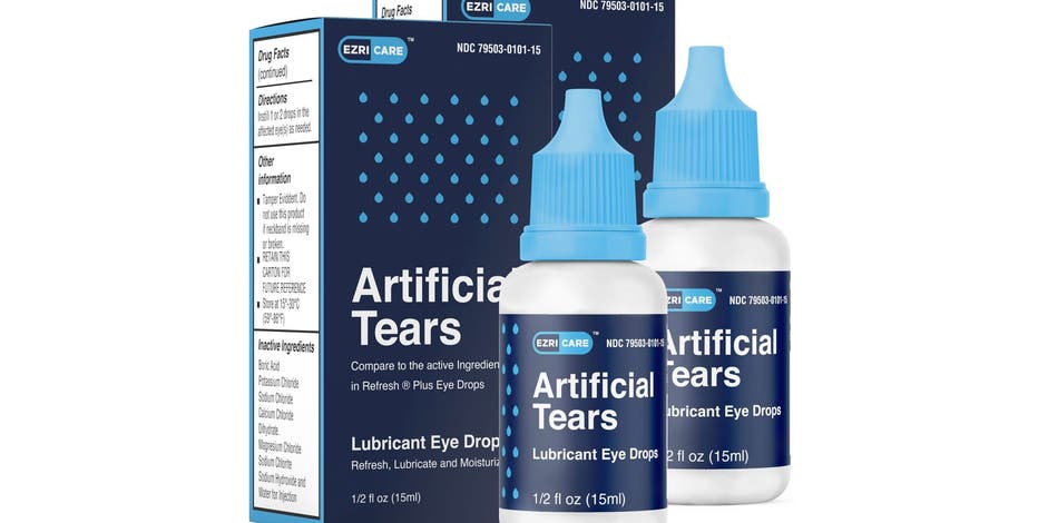 DOH: EzriCare Artificial Tears linked to potentially deadly infections, 1 case in WA
