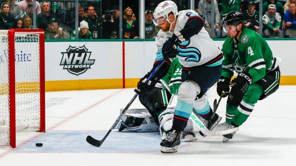 Tanev scores twice, Larsson nets OT winner as Kraken beat Stars 5-4
