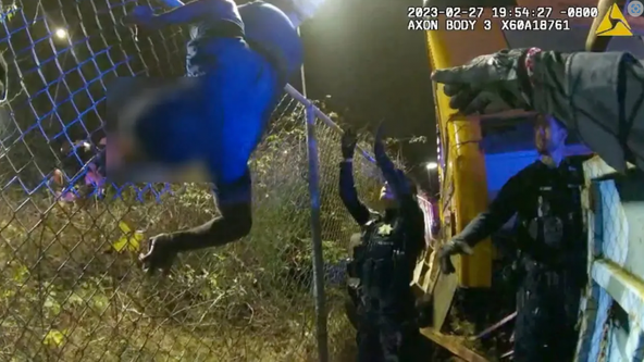 WATCH: DUI driver leads Pierce Co. deputies on pursuit that ends in painful sticker bushes