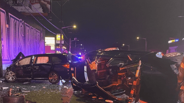 Police investigate deadly crash involving rideshare vehicle carrying 5 passengers in SODO