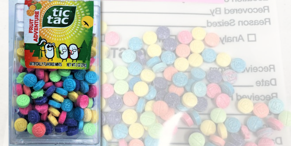 Police find rainbow fentanyl disguised in Tic Tac container during Marysville drug arrest