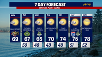 Seattle weather: Murky mornings and sunny afternoons ahead