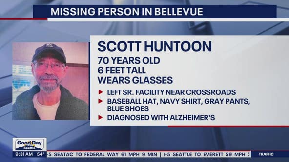 Bellevue Police cancel search for missing man with Alzheimer's