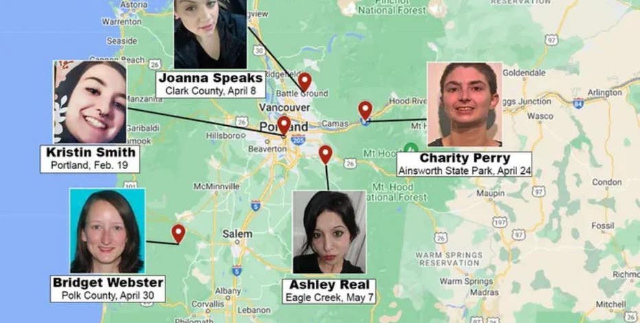 Fears of possible Oregon serial killer rise after 6 women found dead in Portland area