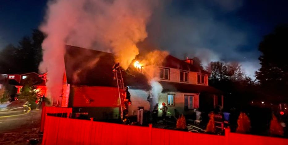 Family escapes house fire in Kent