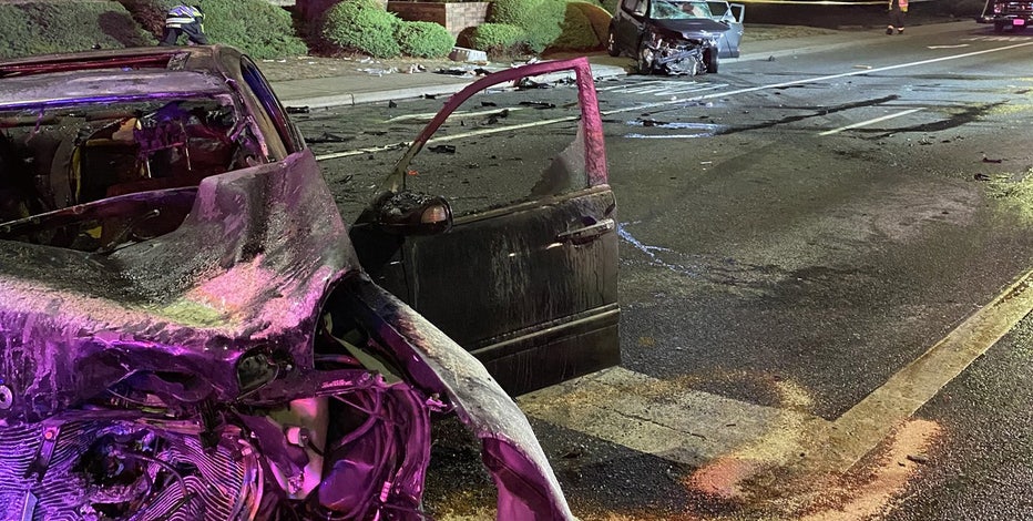 Serious crash in Auburn sends three to the hospital, investigation underway