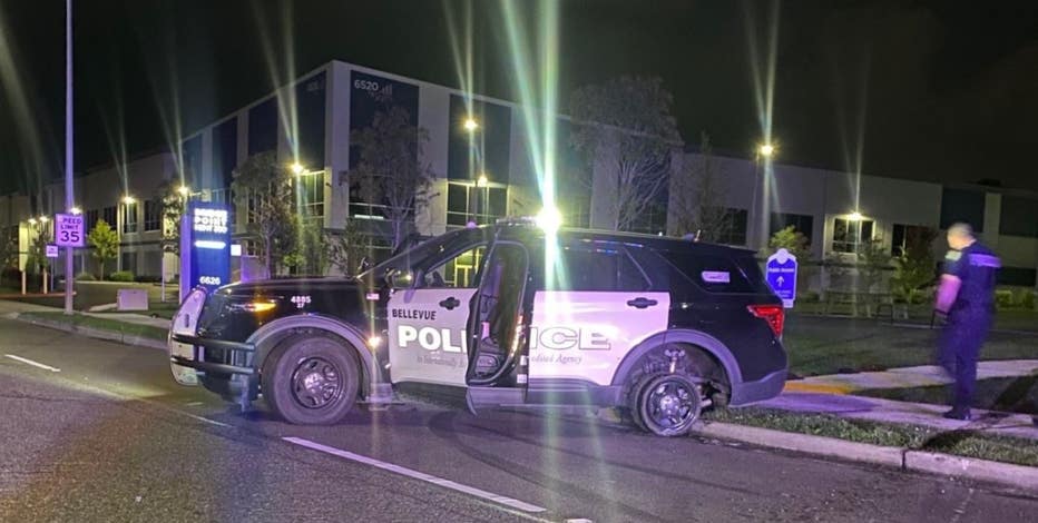 Burglary suspect arrested in Kent after leading officers on chase in stolen police cruiser