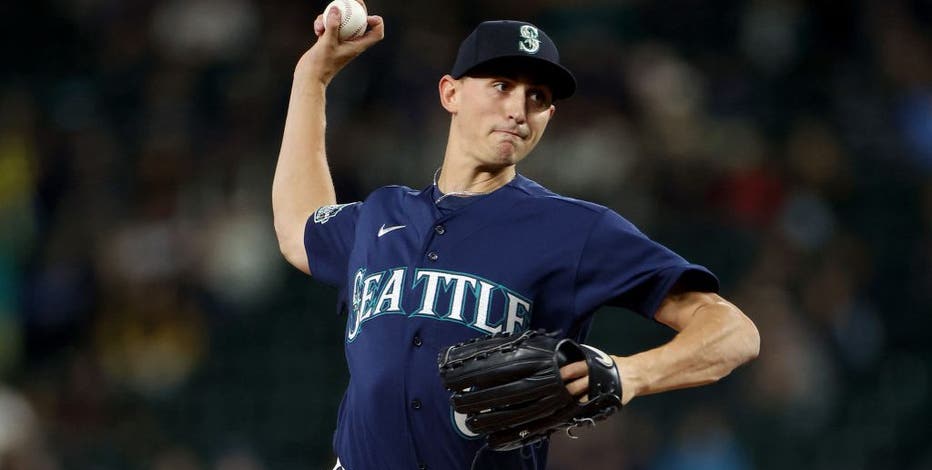 George Kirby's six scoreless innings carry Mariners to 6-2 win over Astros