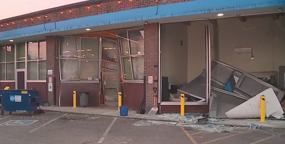 Suspect crash into 2 Seattle pot shops, cause extensive damage