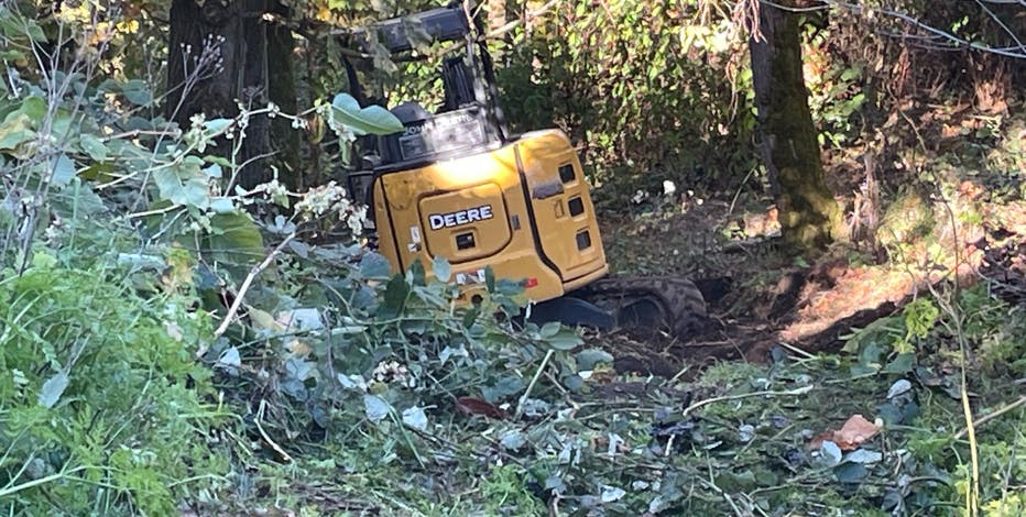 Residents incensed after man destroys Seattle park with stolen excavator