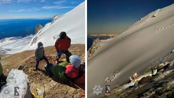 Oregon hiker rescued after tumbling ‘several hundred feet’ down Mt. Hood