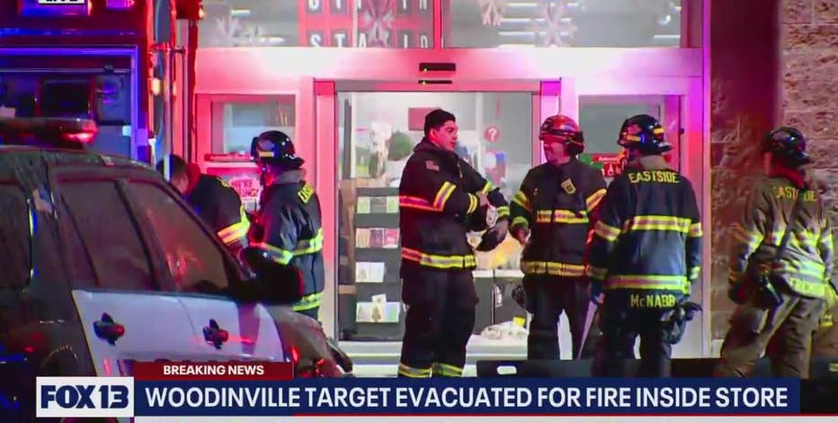 Crews knock out fire inside Woodinville Target, investigation underway