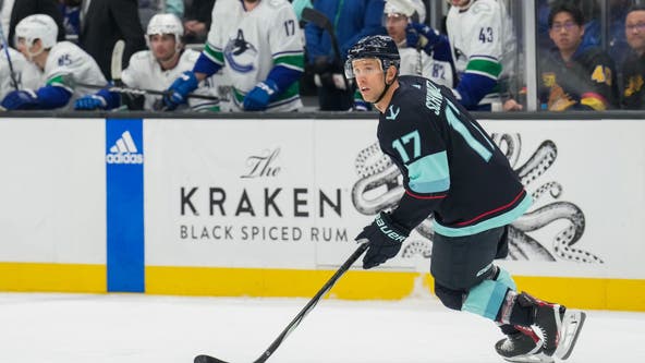 Jaden Schwartz to miss six weeks with upper body injury for Kraken