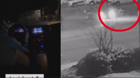 WARNING GRAPHIC VIDEO: Police search for driver who purposefully crashed into pedestrians in North Seattle