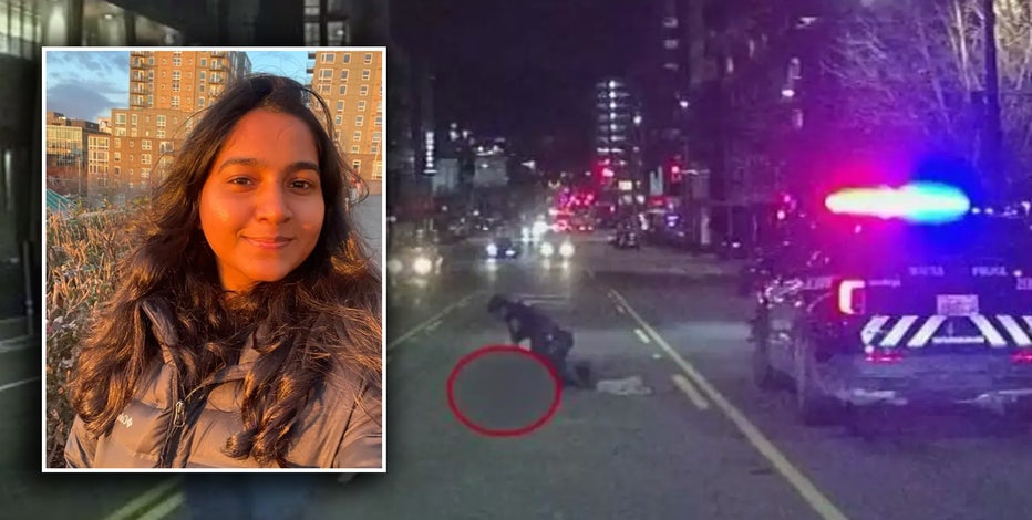 Seattle Police officer not charged in death of Jaahnavi Kandula who was hit in crosswalk