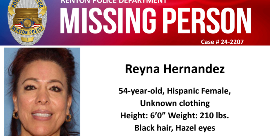 Police looking for missing Renton woman