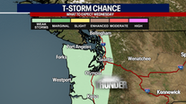 Seattle weather: Stormy Wednesday, sunny Easter weekend