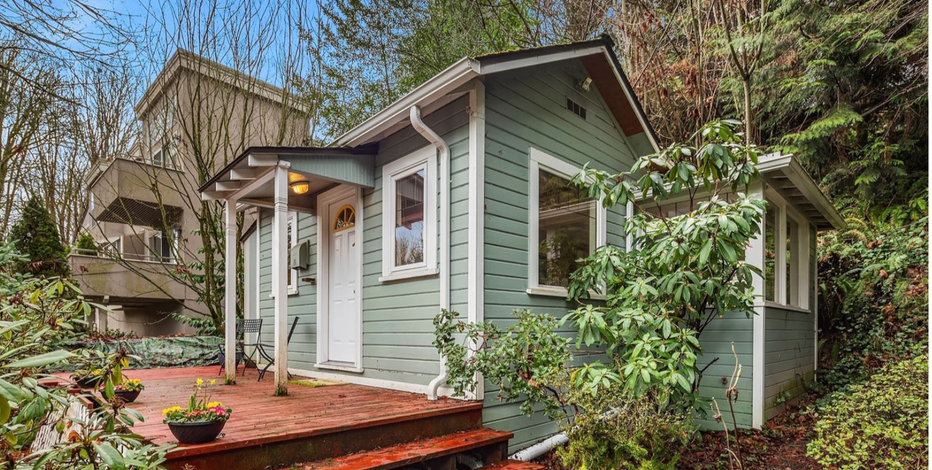 Seattle 'urban cabin' comes with history, above-median square foot price tag
